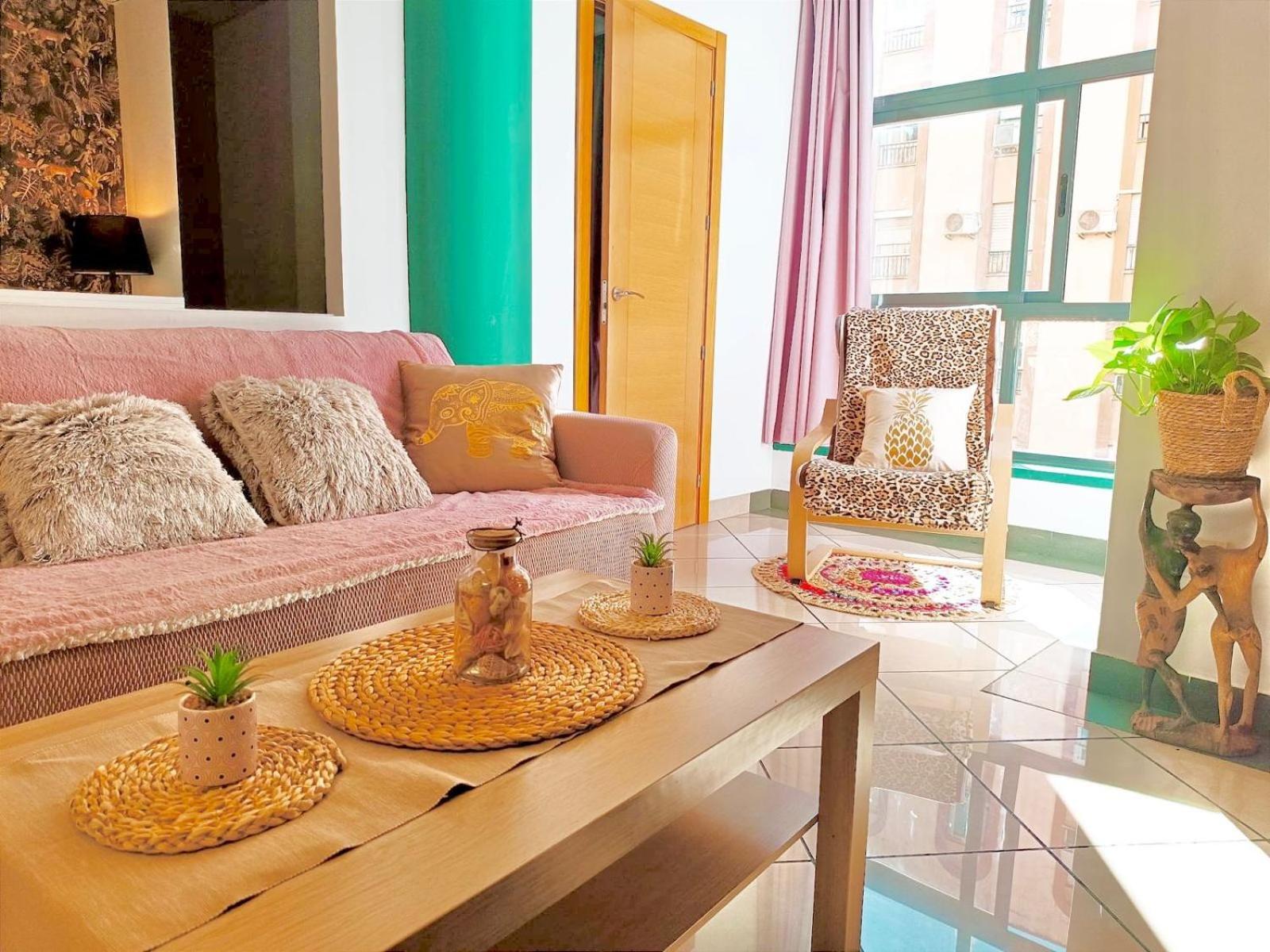 Apartamento El Bambu Cerca Del Mar Малага Екстер'єр фото
