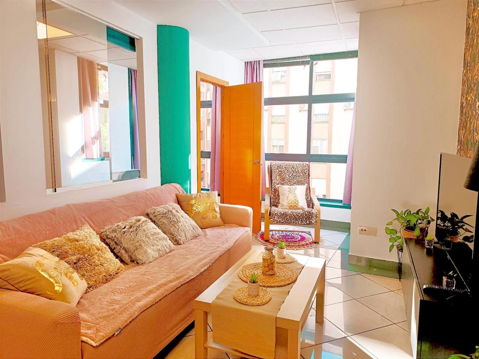 Apartamento El Bambu Cerca Del Mar Малага Екстер'єр фото